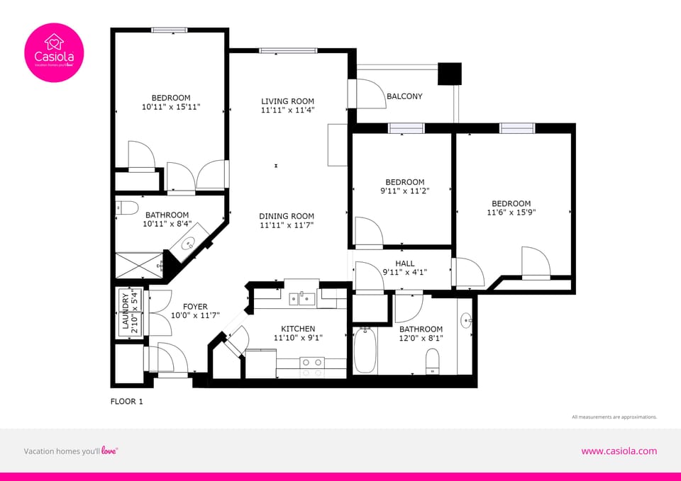 Condo floor plan