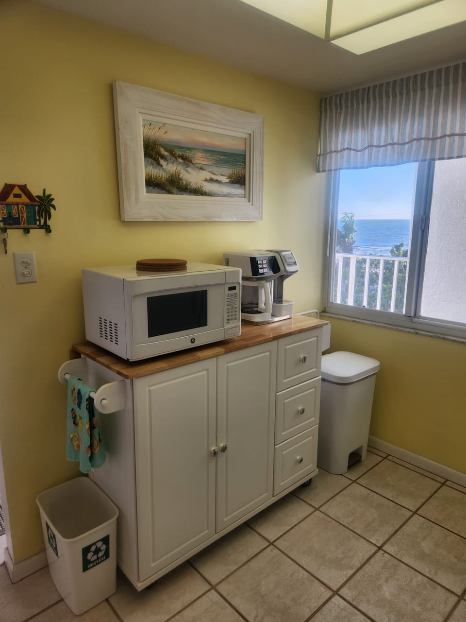 Kitchen with gulf view