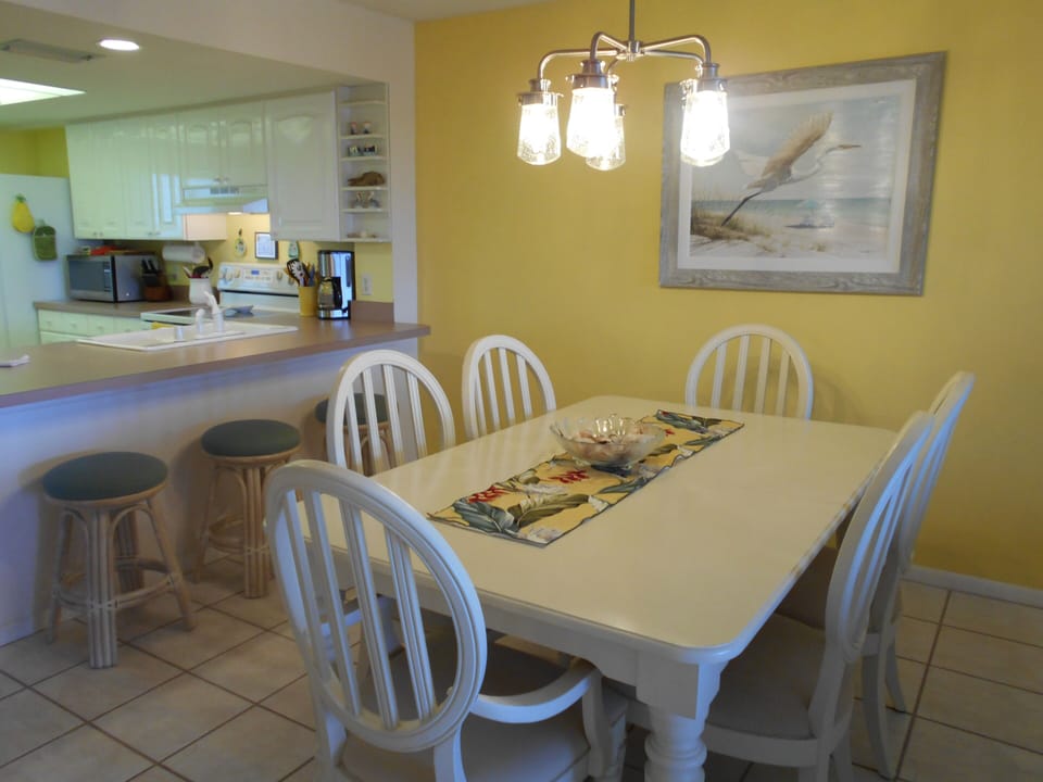 Inside dining area