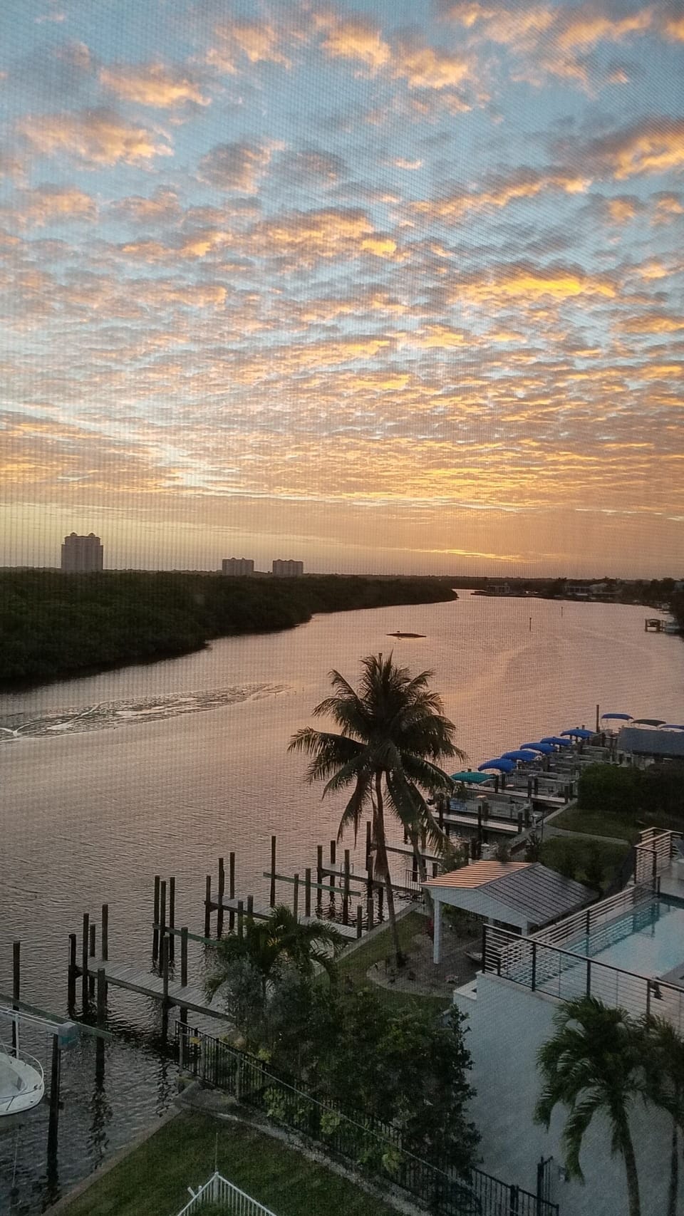 Sunrise from the lanai
