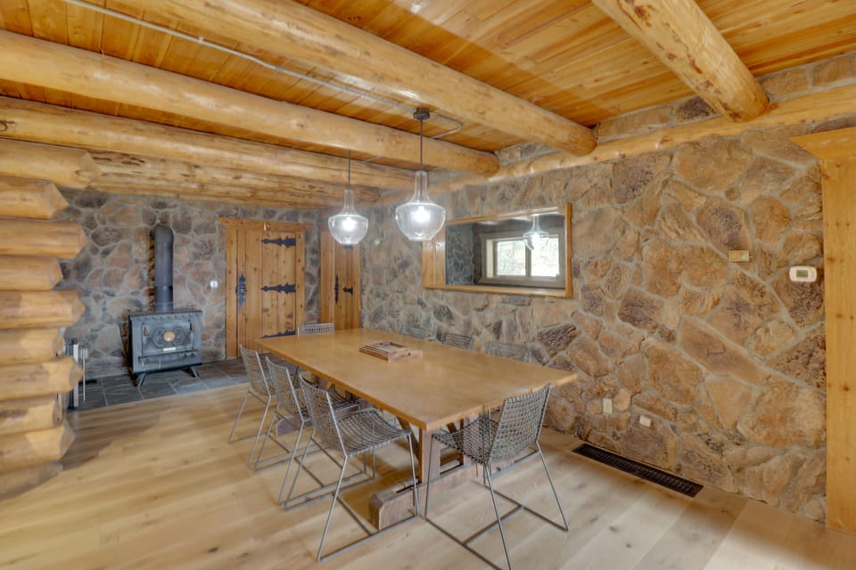 Dining Area | Wood-Burning Stove