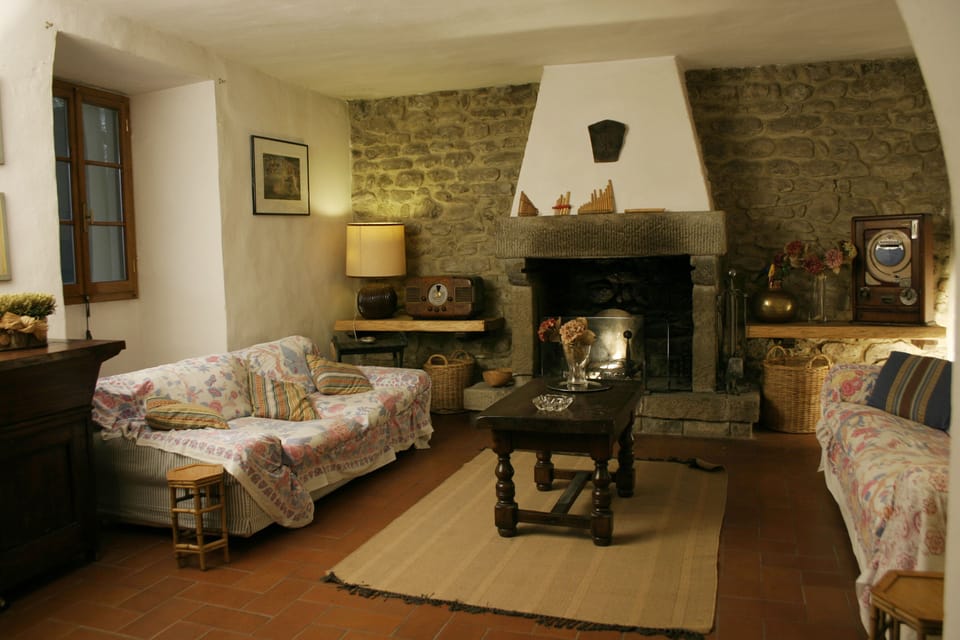 Padronale Living room&fireplace