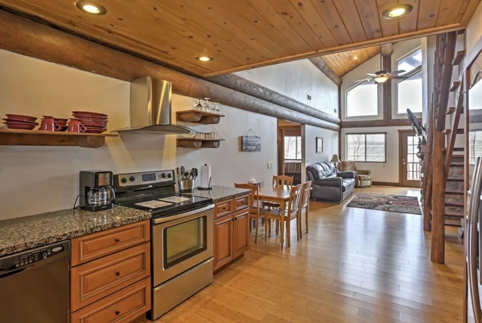 Upstairs kitchen