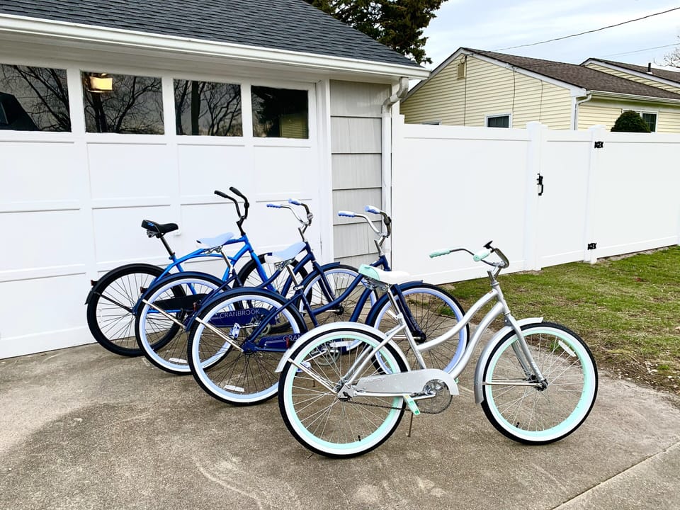 Borrow a bike for a ride around town.  Bring your own helmet!