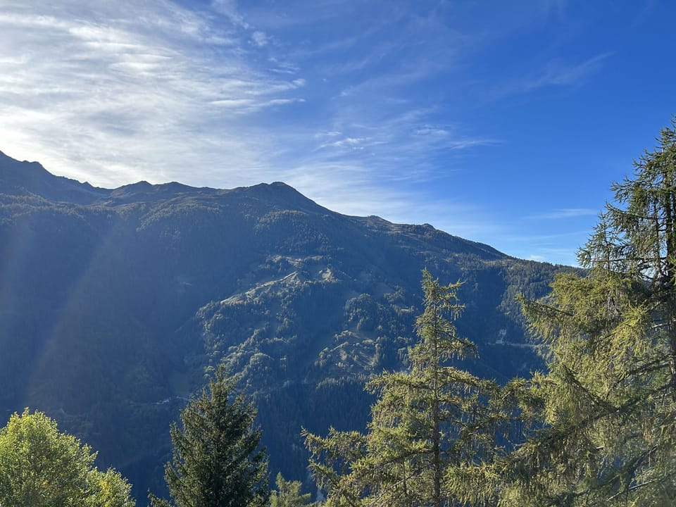 View from the chalet