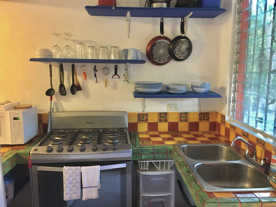 Kitchen with all you need for cooking