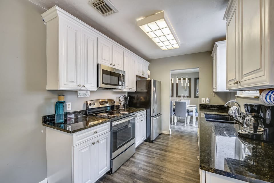 Fully Stocked Kitchen