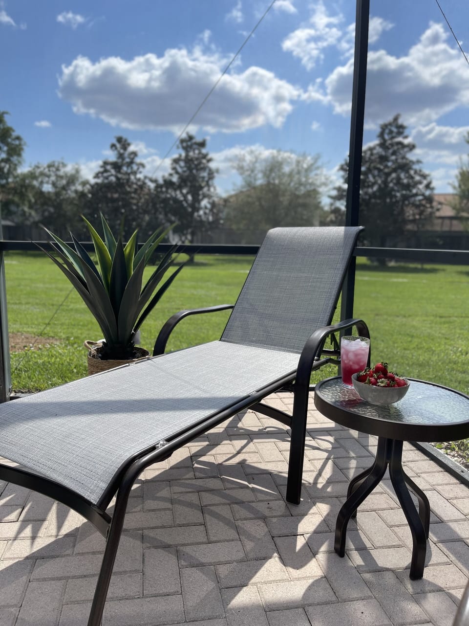 Lanai w/Park to Rear