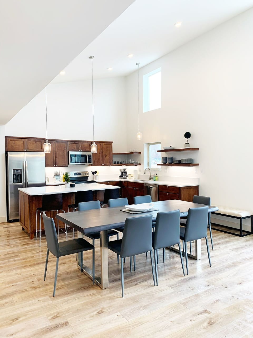 Open concept living space