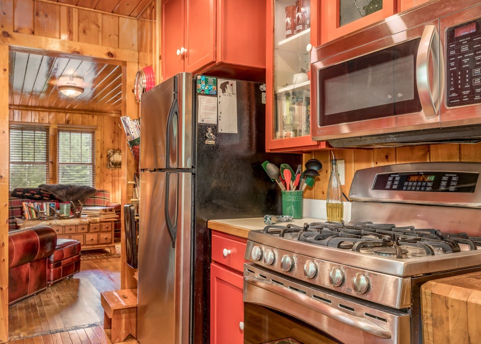 Kitchen facing the den/bar