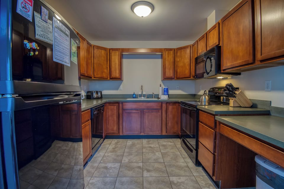 Fully equipped kitchen