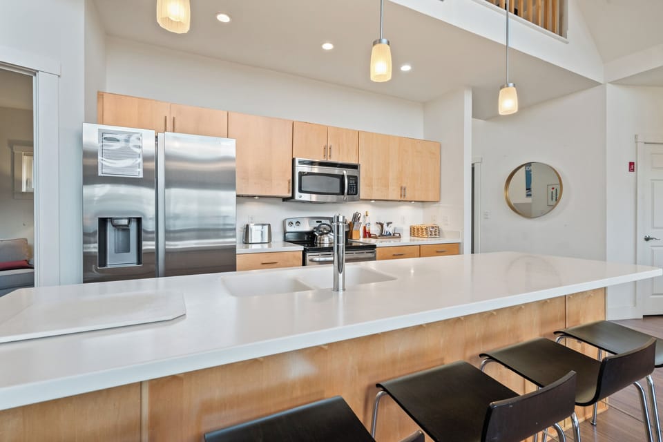 Fully equipped kitchen