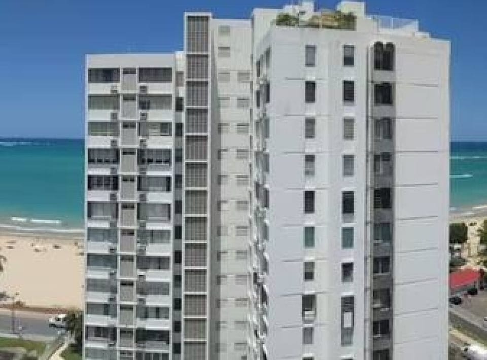 Beachfront condo