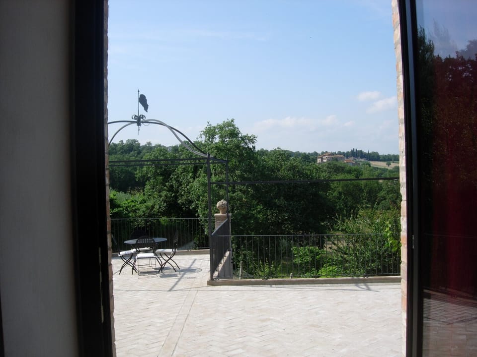 the terrace