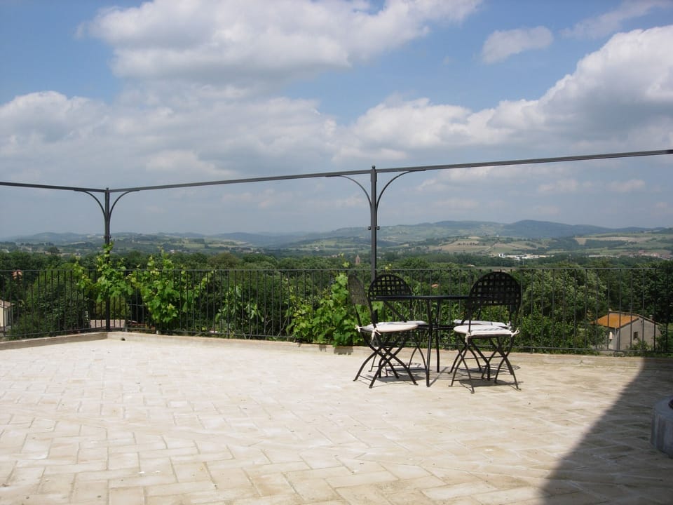 the terrace