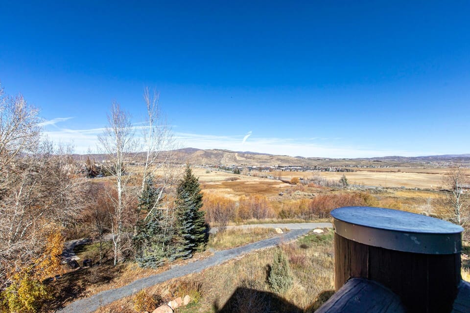 Bear Hollow Village 5534: View from primary bedroom walk-out balcony