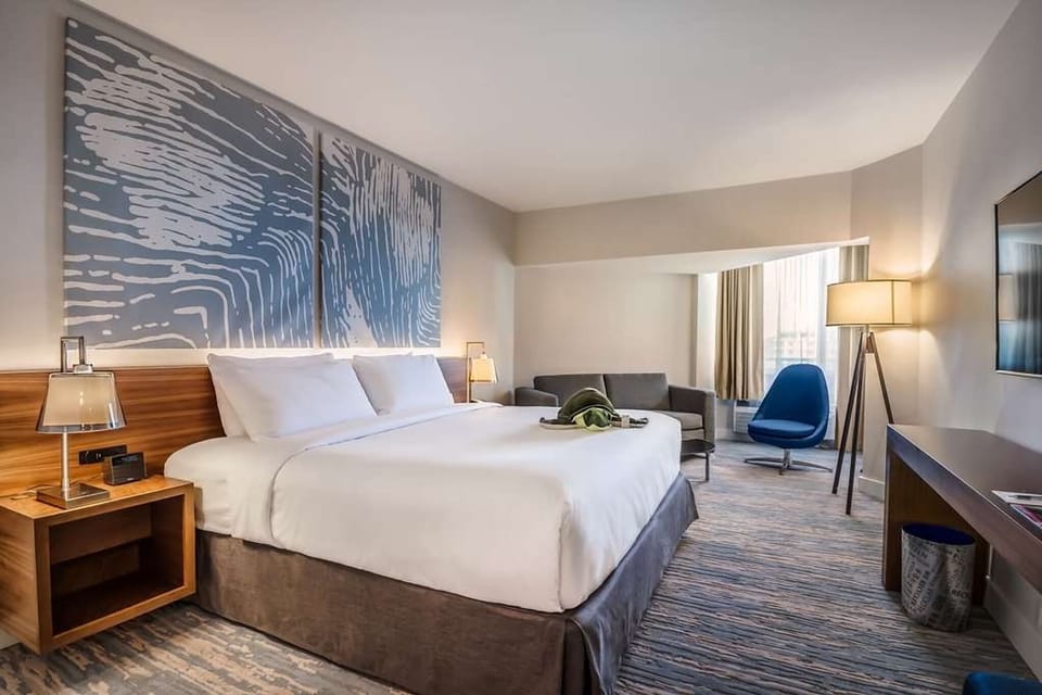 Relax after exploring in a roomy suite with lounge seating.