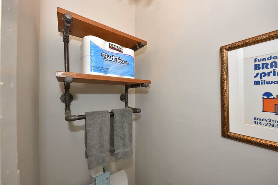 Clean, updated bathrooms with essentials for a comfortable stay near downtown