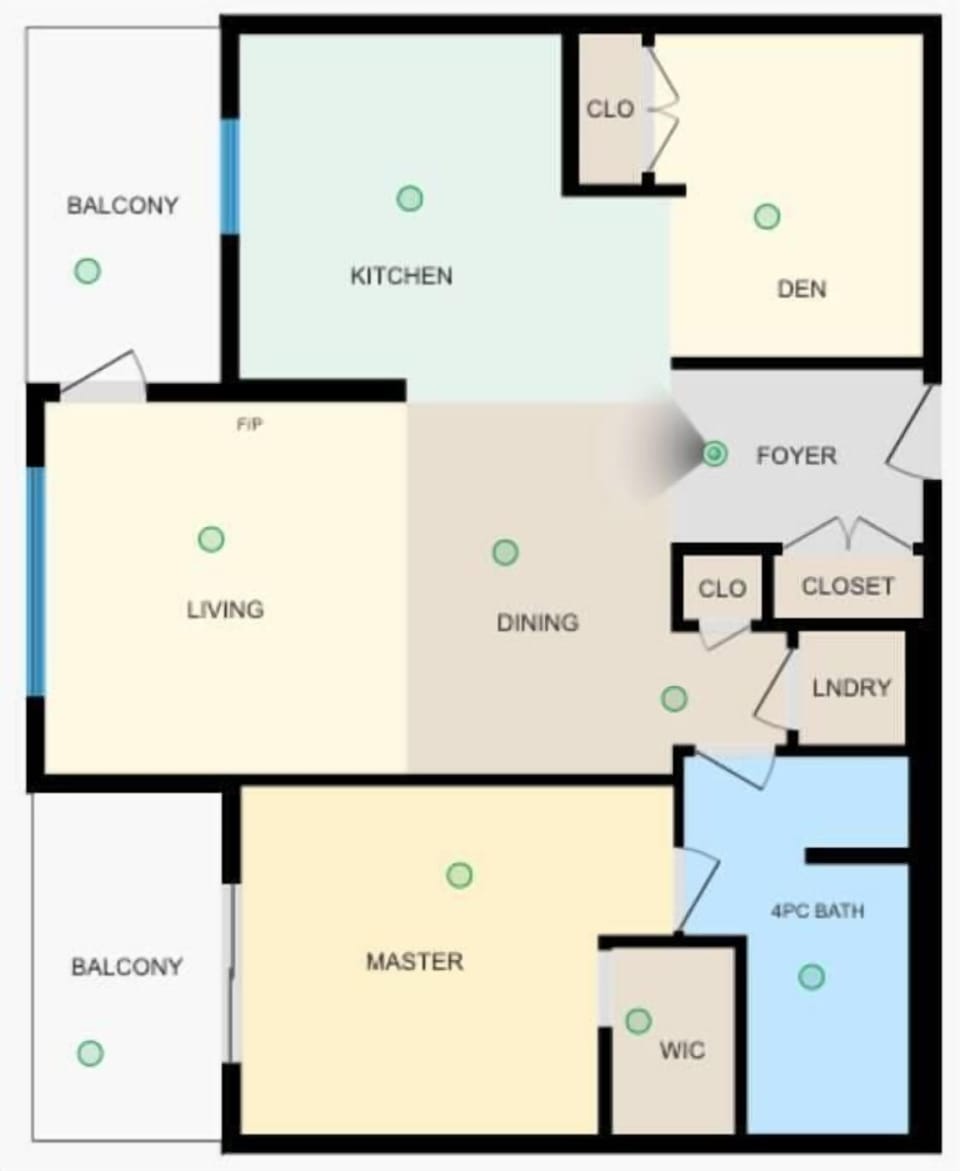 Condo floor plan