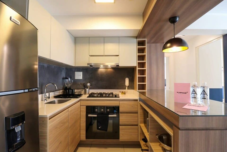 Equipped kitchen