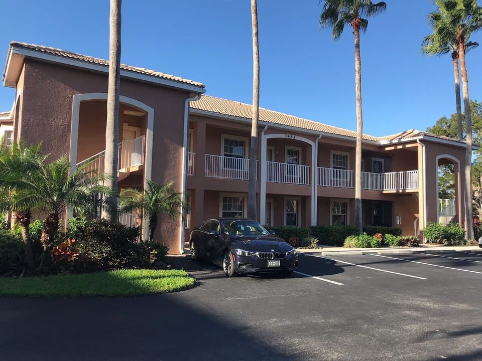 First floor condo just steps to the heated pool.