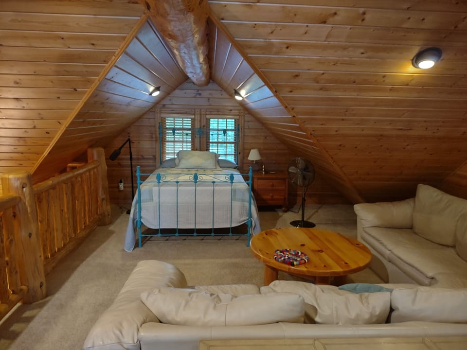 Loft - full sized bed