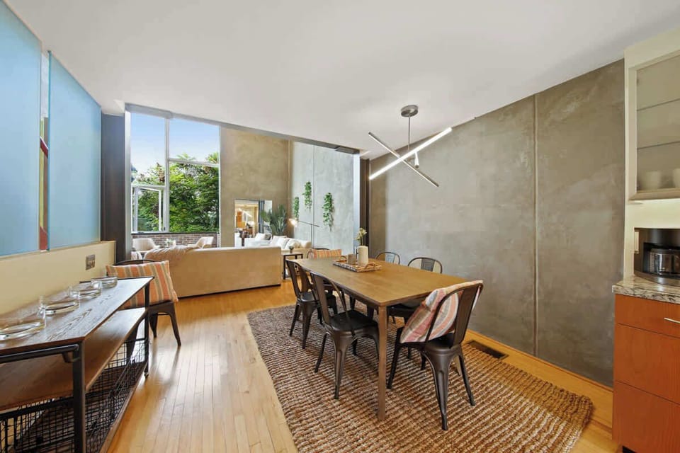 Tastefully Decorated Dining Area