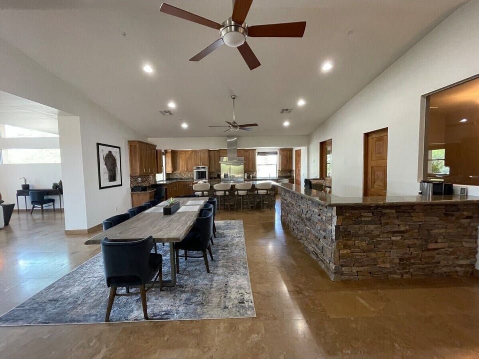 Huge great room for the family.