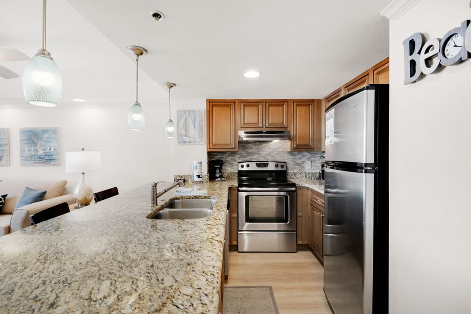 Kitchen has everything your chef will need