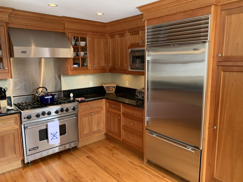 Viking 6 Burner Stove & SubZero Refrigerator