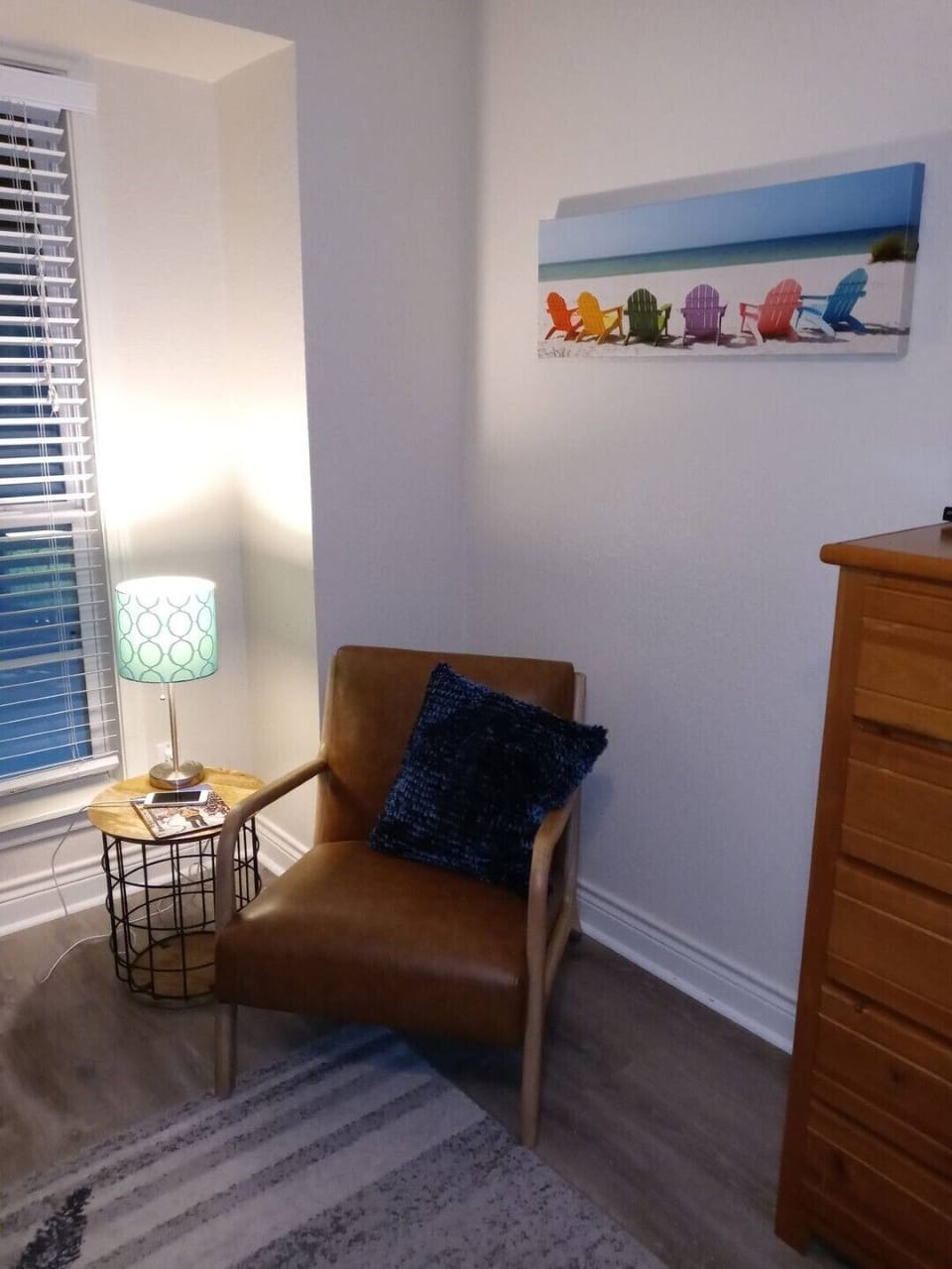 Reading nook.