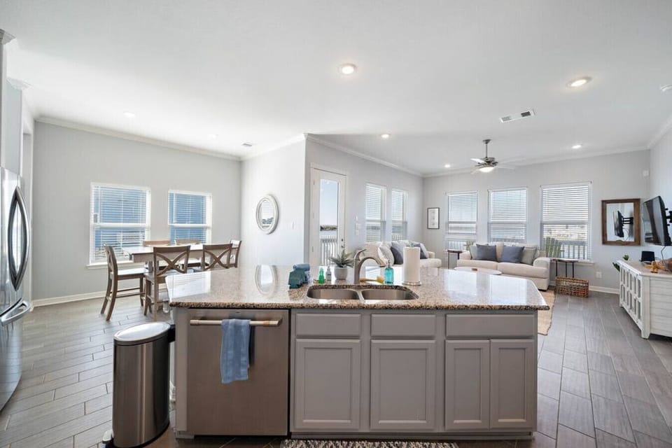 Another angle of the kitchen