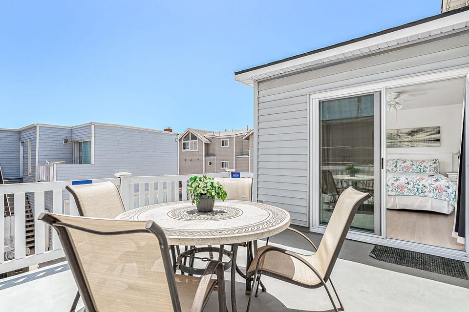 The rear sun-filled can be accessed from two of the four bedrooms.
                