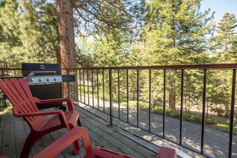 Balcony space accessed from main living area