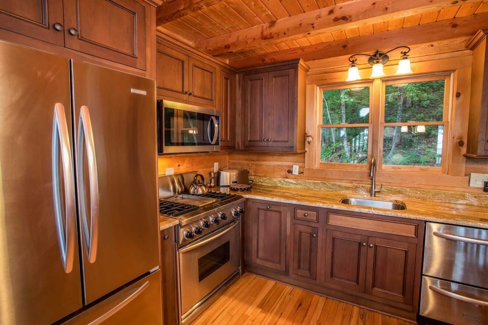 Kitchen with Stainless Steel Appliances
