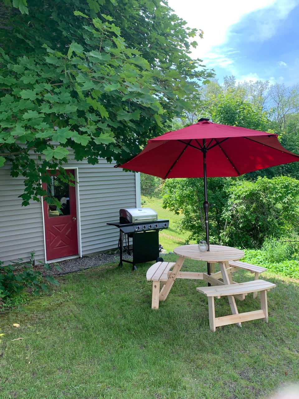 Private outdoor space:)

