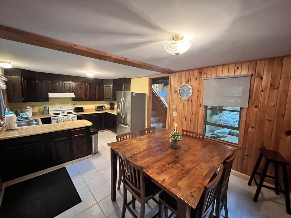 Kitchen and Dining area.