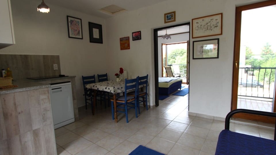 Kitchen and living room