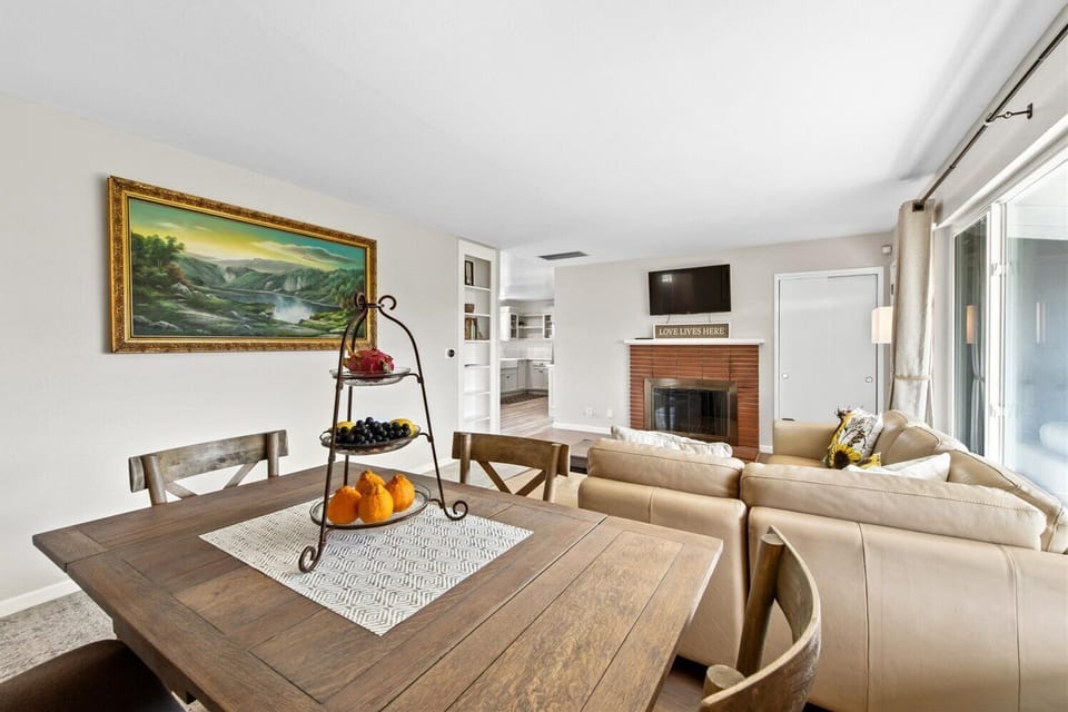 Living Room with smart TV