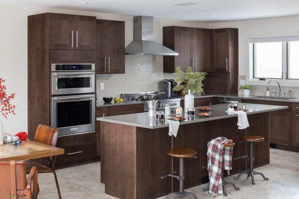 Spacious updated kitchen