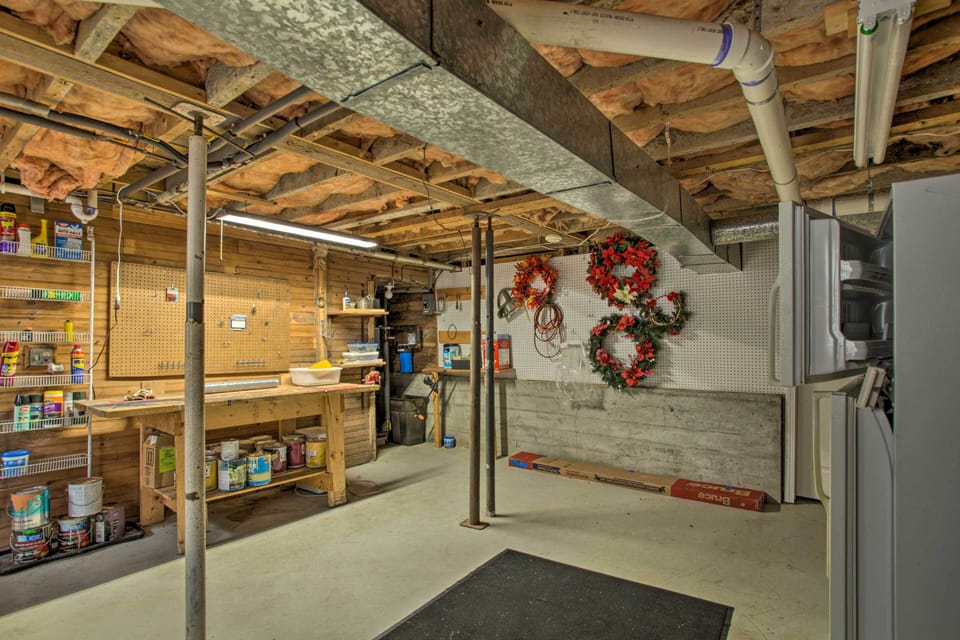 Downstairs Storage Space