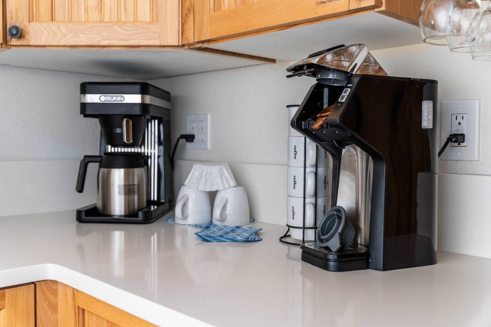 Complimentary Coffee maker.