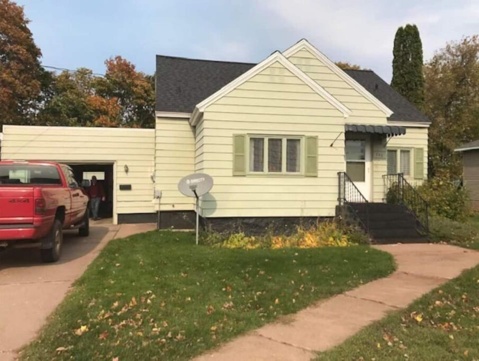 View of house from the street.