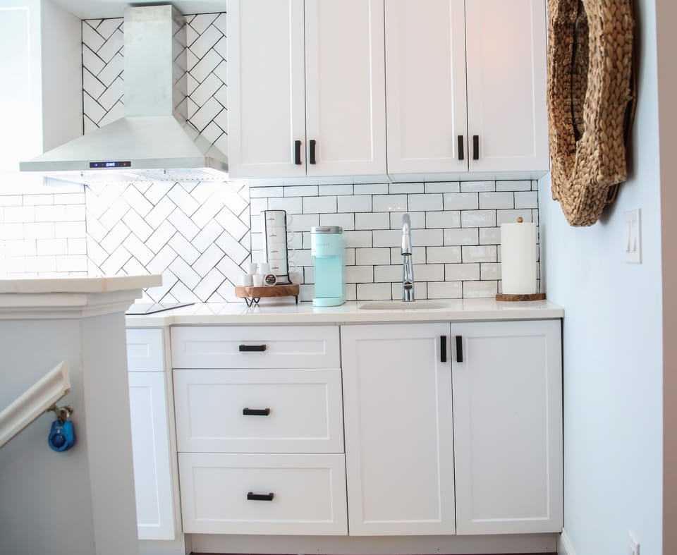 Kitchen area.