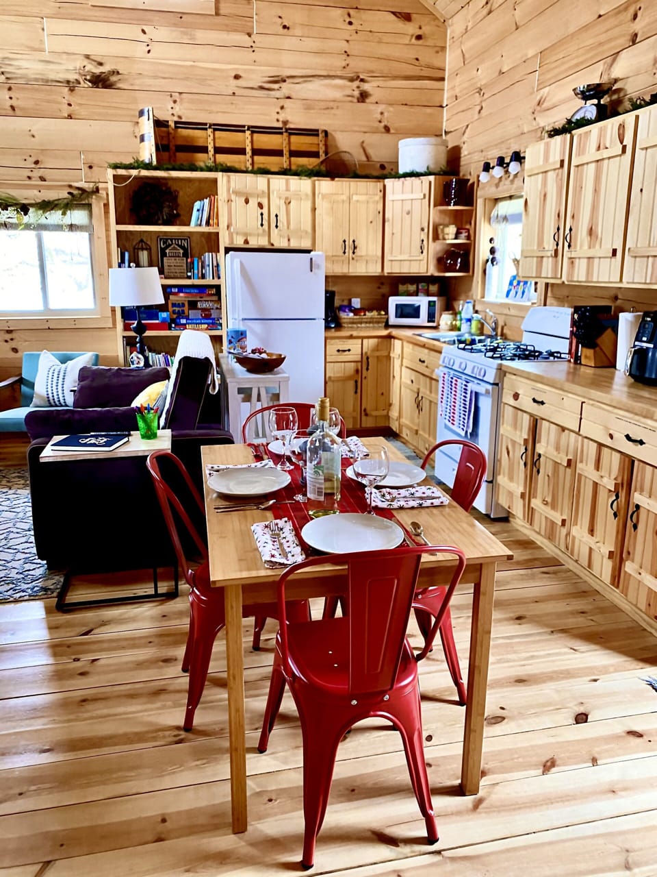 Well appointed kitchen to dine in or enjoy one of our local restaurants.