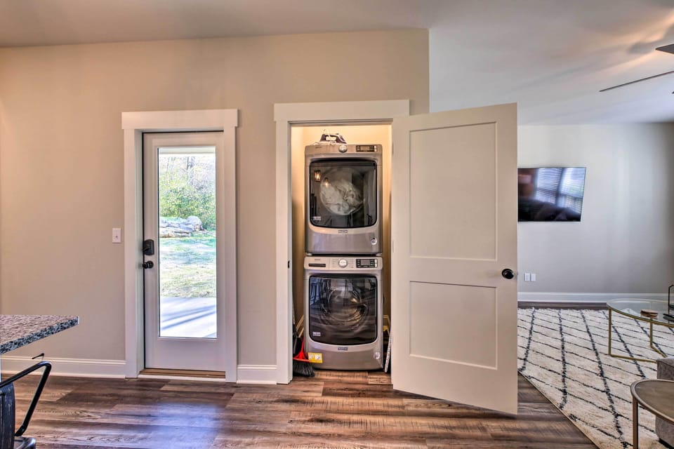 In-Unit Laundry Machines | 1st Floor | Iron/Board