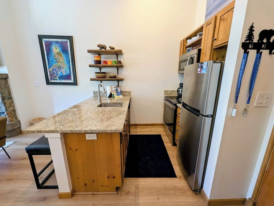 Fully equipped kitchen