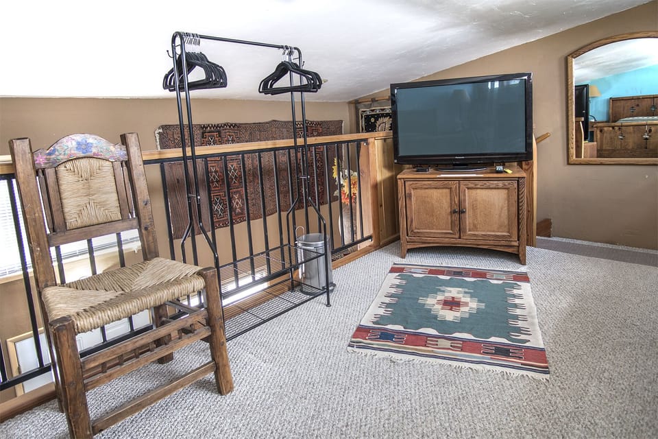 Studio TV Area in Loft Bedroom