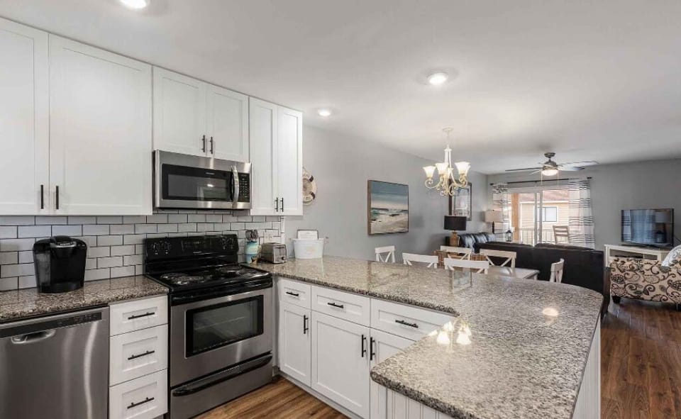 Kitchen upon entry