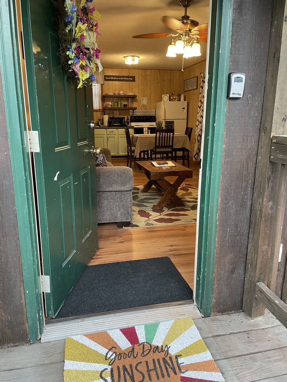 Level parking at the door, no steps for loading/unloading your car.